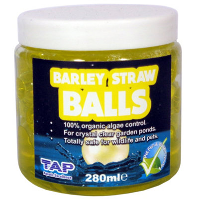 Tap Barley Straw Balls ExtractPond Water Clarity Treatment 280Ml from B&Q