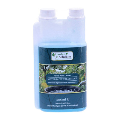 Garden Solutions Water Butt Treatment Clear Natural Prevent Algae Odour Free 500Ml from B&Q