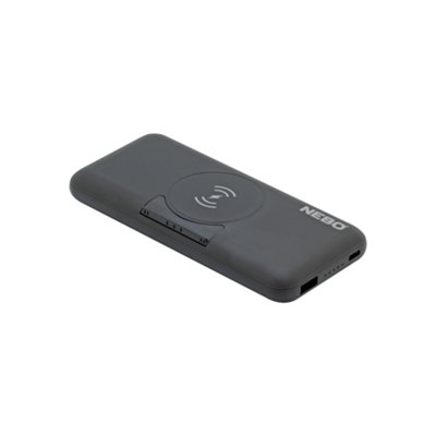 Nebo Portable Wireless Power Bank 10000Mah Black
