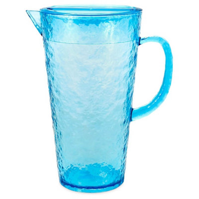 Bayside Shatterproof Acrylic Water Jug 1.9 Litre - Blue