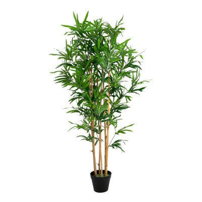 Blooming Artificial Green - / 4Ft Artificial Oriental Bamboo 120Cm