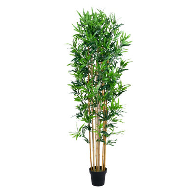 Blooming Artificial - 180Cm / 6Ft Fake Oriental Bamboo Green