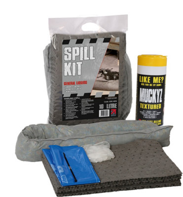 Fentex 10Ltr General Purpose Spill Kit (Pack Of 12) from B&Q