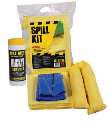 Fentex 10Ltr Chemical Spill Kit (Pack Of 12) from B&Q
