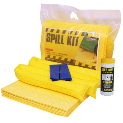 Fentex 20Ltr Chemical Spill Kit (Pack Of 10) from B&Q