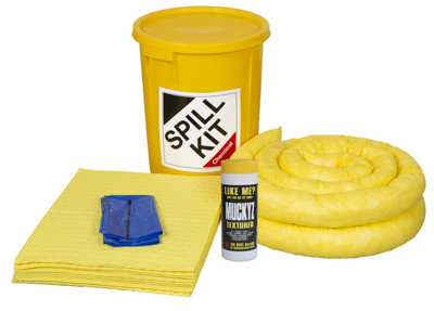 Fentex 35Ltr Chemical Spill Kit In Plastic Drum from B&Q