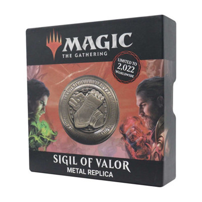 Magic The Gathering Limited Edition Replica Sigil Of Valor from B&Q