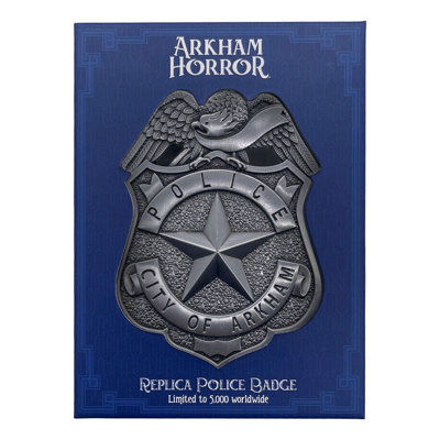 Arkham Horror Limited Edition Replica Police Badge from B&Q