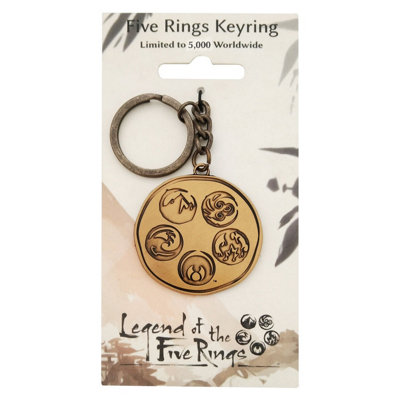 Legend Of The Five Rings Limited Edition Key Ring from B&Q