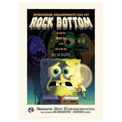 Spongebob Squarepants Limited Edition Art Print from B&Q