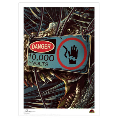 Jurassic Park Limited Edition Art Print from B&Q