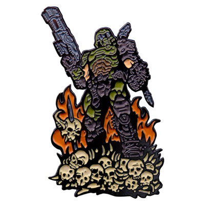 Doom Eternal Limited Edition Pin Badge from B&Q