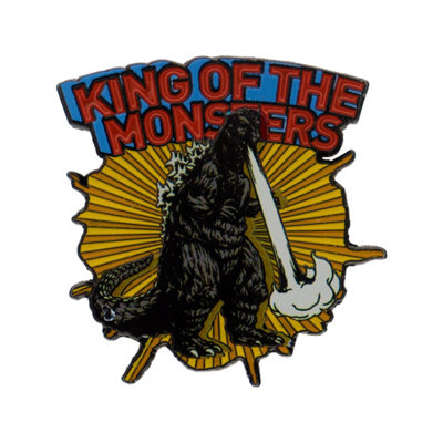 Godzilla Limited Edition Pin Badge from B&Q