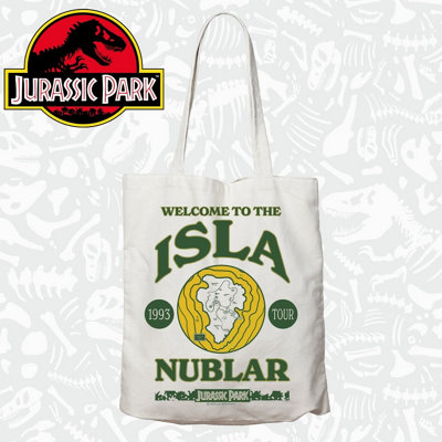 Jurassic Park Isla Nublar Tote Bag