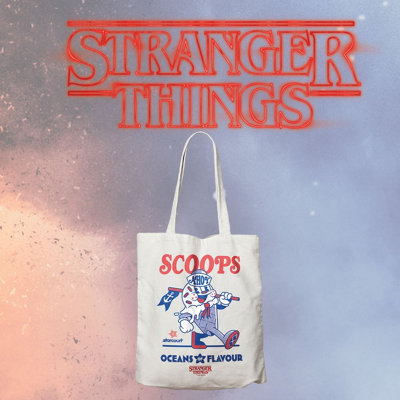 Stranger Things Scoops Ahoy Tote Bag from B&Q