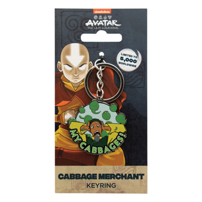 Avatar: The Last Airbender Limited Edition Cabbage Merchant Key Ring from B&Q