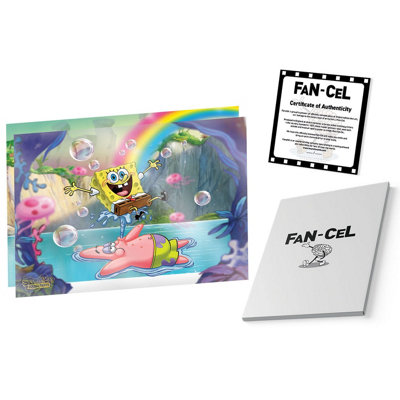 Spongebob Squarepants Limited Edition Fan-Cel from B&Q