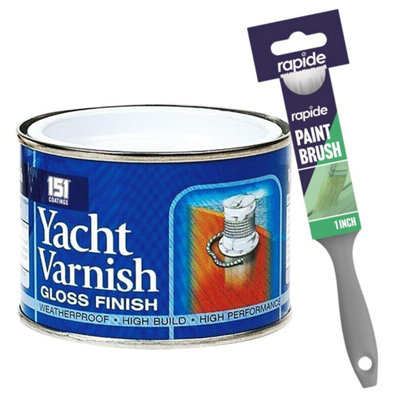 151 Yacht Varnish Gloss 180Ml + Paint Brush