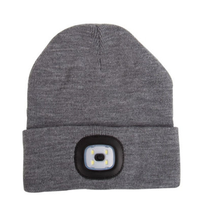 Fizz Creations  Wayfarer Led Beanie Hat - Grey - Image 5