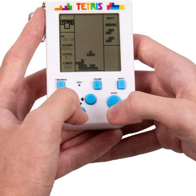 Fizz Creations Tetris Keyring Handheld Arcade Game