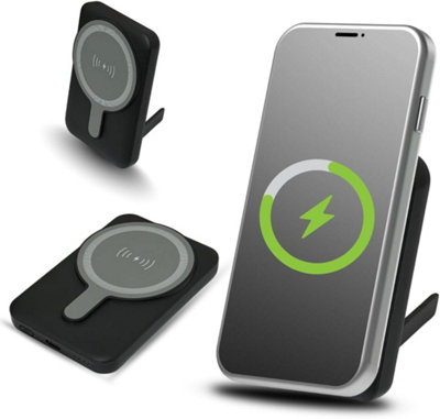 Trendi Magnetic Wireless Power Bank 15W Fast Charging Usb C Ultra Slim Stand Compatible With Iphone Android