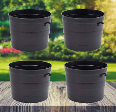 Whitefurze 4 X Small 35Cm Blacksmith Planters from B&Q