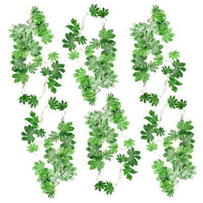 Leaf 6 X 110Cm Artificial Hanging Trailing Aralia Plant from B&Q