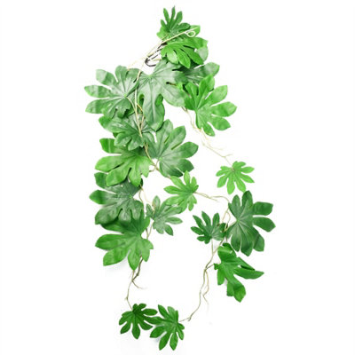 Leaf Artificial 110Cm Hanging Trailing Aralia Plant from B&Q