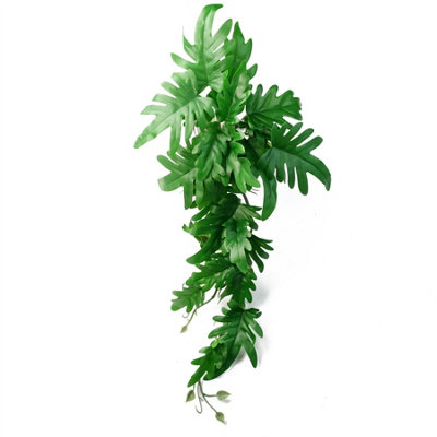 Leaf 50Cm Artificial Trailing Philodendron Plant Large