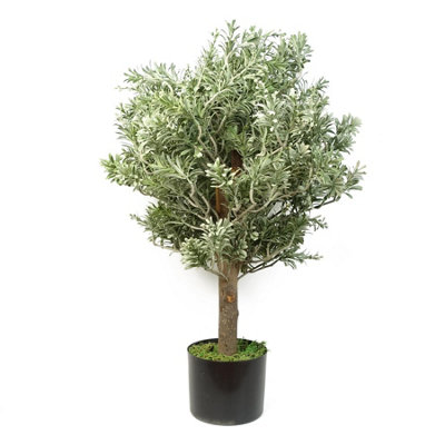 B&Q -  70Cm Artificial Topiary Artemisa Plant