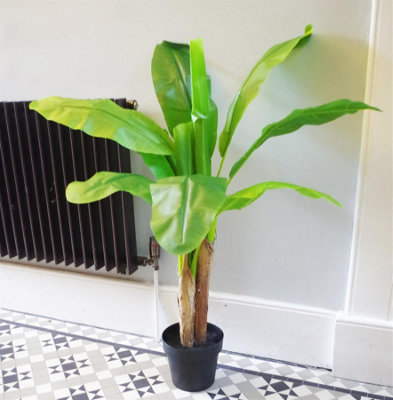 Leaf Artificial Banana Plant Tropical Tree 120Cm