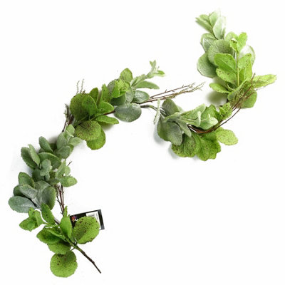 Leaf Artificial 125Cm Trailing Hanging Mint Garland Plant Realistic