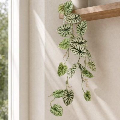 Leaf Artificial 120Cm Trailing Hanging Plant Alocasia Dragon Scale