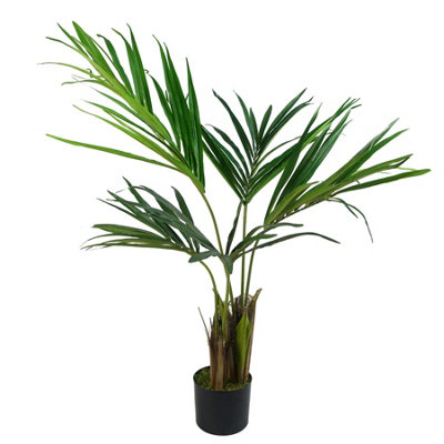 Leaf 120Cm Kentia Palm Artificial Tree from B&Q