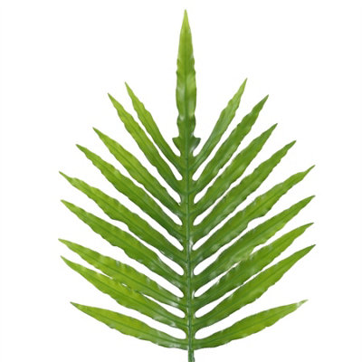 95cm Artificial Palm Leaf Realistic Tropical Decorative Stem Decor Green - Image 4