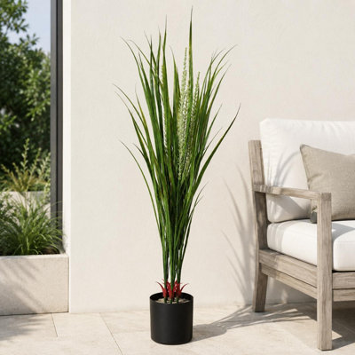 Resistant Artificial Grass 90cm UV Plant Decorative Home Garden Display - Image 5
