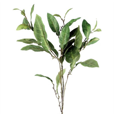 Leaf Unisex Green 90Cm Artificial Ficus Foliage Stem In - Image 5