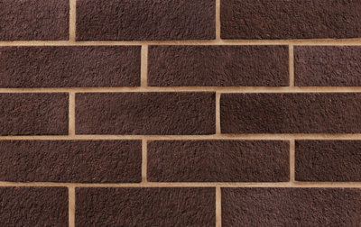 Akor Building Products Carlton Brown Sand-Faced Brick 65mm Pack 250 from B&Q