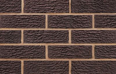 Akor Building Products Akor Carlton Brown Rustic Brick(H) 65mm (L) 215mm (W) 102.5mmPack Of 250 from B&Q