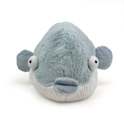Warmies 13" Heatable Microwavable Pufferfish Soft Toy Wheat Filled & Lavender Scented - Image 4