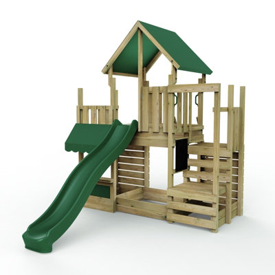 B&Q -  Modular Garden Wooden Climbing Frame Adventure Playset For KidsM22 Shop