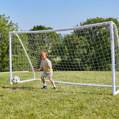 Rebo Portable Pvc Locking Football Goal With Nylon Net12Ft X 6Ft