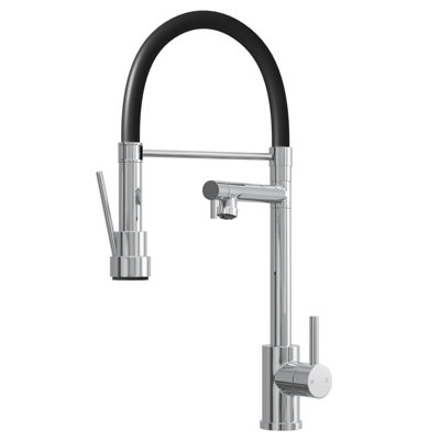 Liquida Gd386ch Single Lever Multi Use Pull Out Chrome Kitchen Mixer Tap