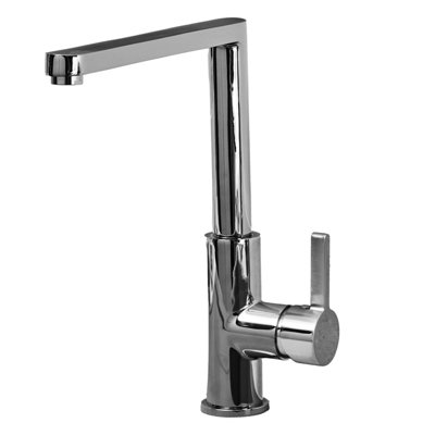 Liquida W25Ch Chrome 360 Degree Swivel Spout Kitchen Mixer Tap from B&Q