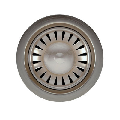 Liquida Sw1Ab Antique Brass Kitchen Sink Basket Strainer Waste from B&Q