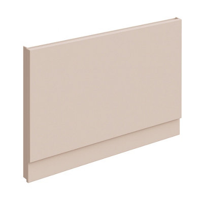Plum&clay Jenner Light Pink End Bath Panel (L)800mm from B&Q