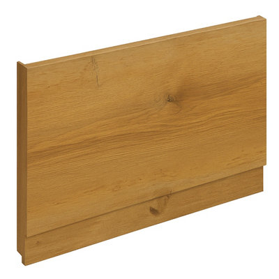 Plum&clay Declan Oak End Bath Panel (W)800mm from B&Q