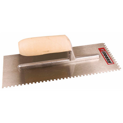 Tileasy 4mm Square Notched Trowel from B&Q