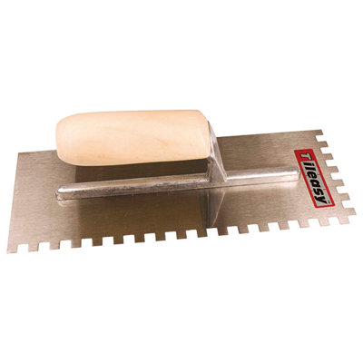 Tileasy 8mm Square Notched Trowel from B&Q