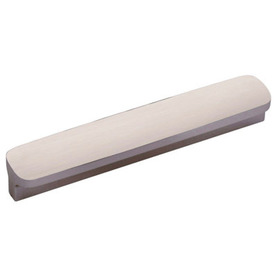 B&Q -  Rhode Brushed Nickel Cabinet Door Pull Bar Handle (W)172mm